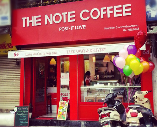 Những quán Café mang đi hấp dẫn ở Hà Nội